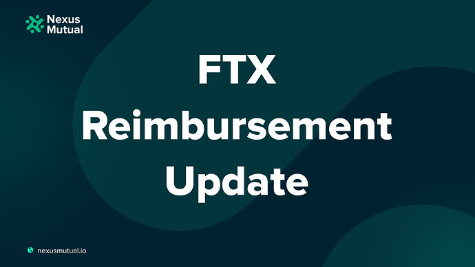 FTX Reimbursement Update